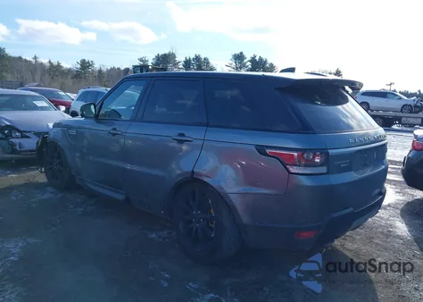 2017 Land Rover Range Rover Sport 3.0L V6 Supercharged Hse z USA, uszkodzony, nr VIN SALWR2FVXHA150971